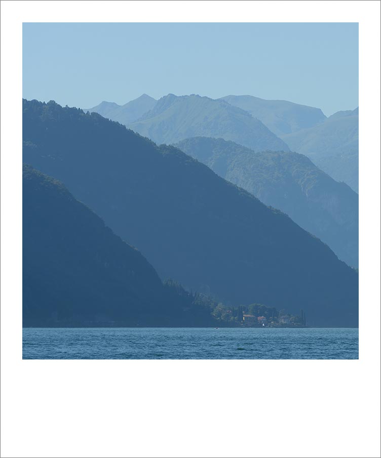Polaroid Vista da Mandello Del Lario